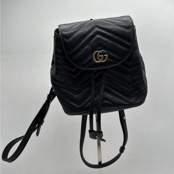 Authentic Gucci Marmot mini backpack NWOT main image 4
